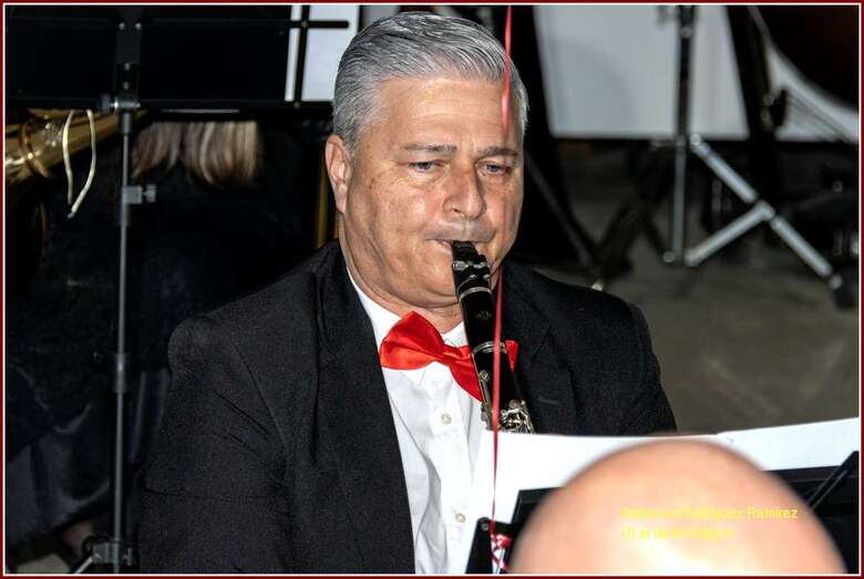 Juan Francisco García Socorro, uno de los dos músicos de Telde que asisten al congreso nacional/Ildefonso Rodríguez.